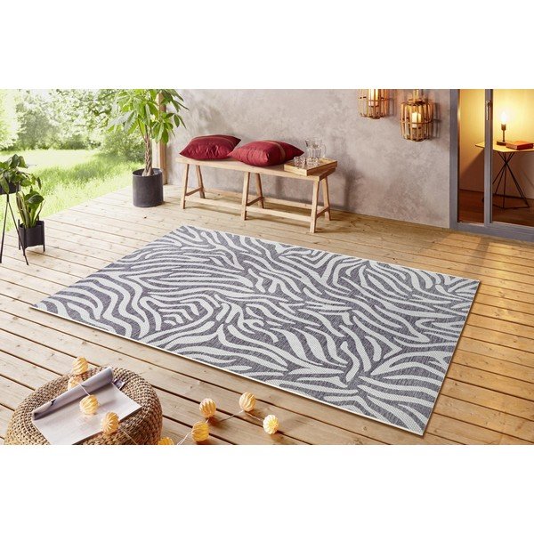Cebra szürke-bézs kültéri szőnyeg, 160 x 230 cm - NORTHRUGS-image-1