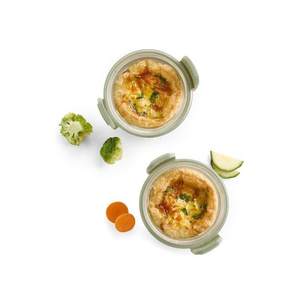 Üveg sütőforma szett forrólevegős fritőzhöz 4 db-os ø 9,5 cm – Lékué-image-4