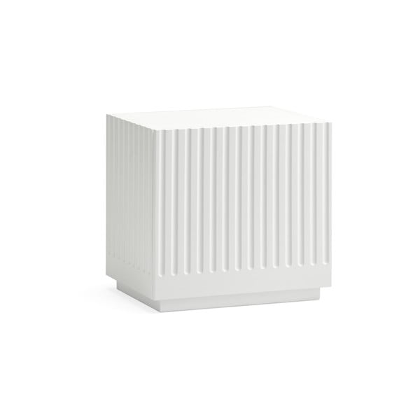 Fehér éjjeliszekrény Doric – Teulat-image-2