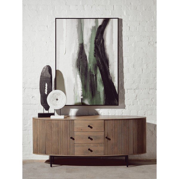 Keretezett-vászon kép 103x143 cm Astratto – Premier Housewares-image-1
