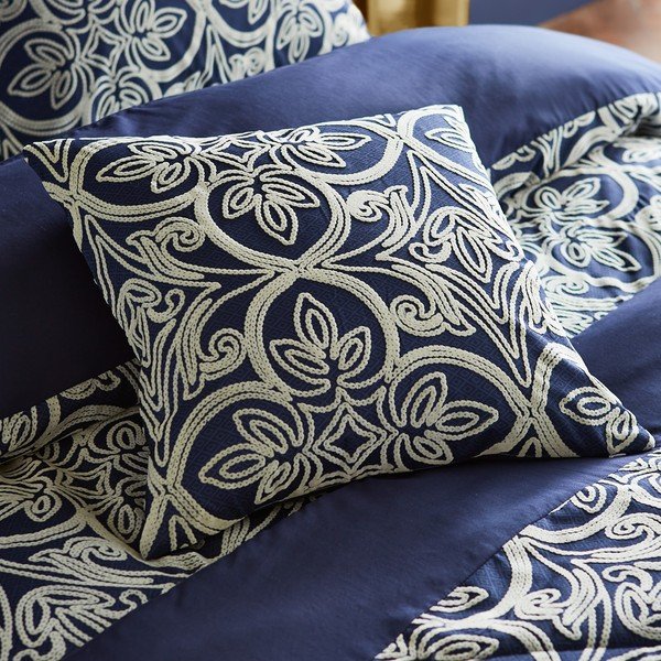 Díszpárna 45x45 cm Flock Trellis – Catherine Lansfield-image-1