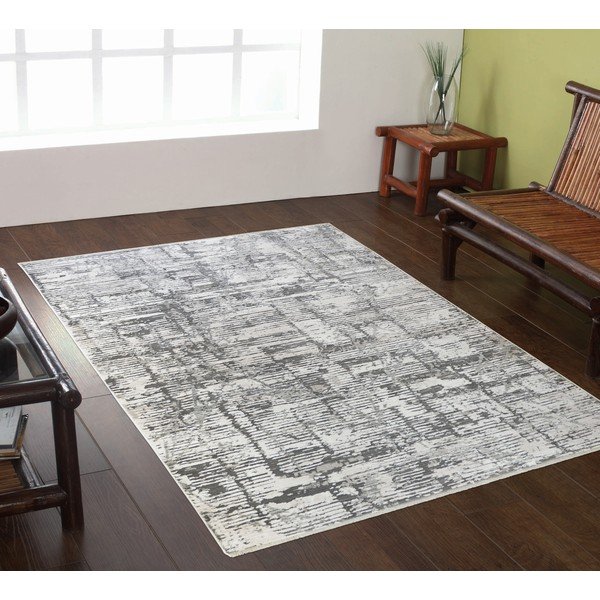 Szürke szőnyeg 80x150 cm Jaipur – Webtappeti-image-1