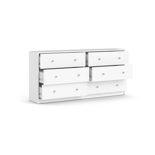 May fehér komód, 143 x 68 cm - Tvilum-image-3