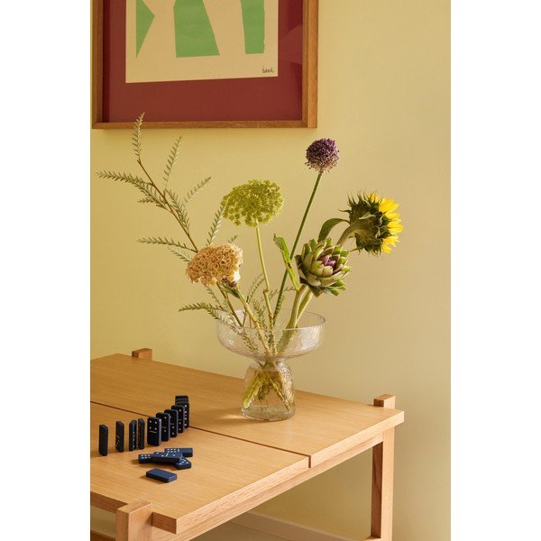 Üveg kézzel készített váza (magasság 19 cm) Aino – Hübsch-image-1