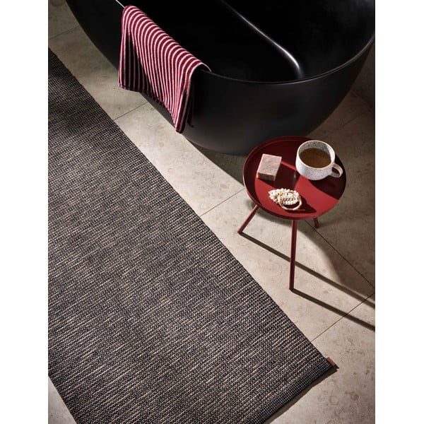 Sötétbarna kültéri-beltéri futószőnyeg 70x225 cm Sam Black Walnut – Pappelina-image-2