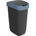 Szemetes újrahasznosított műanyagból 50 l Twist - Rotho
