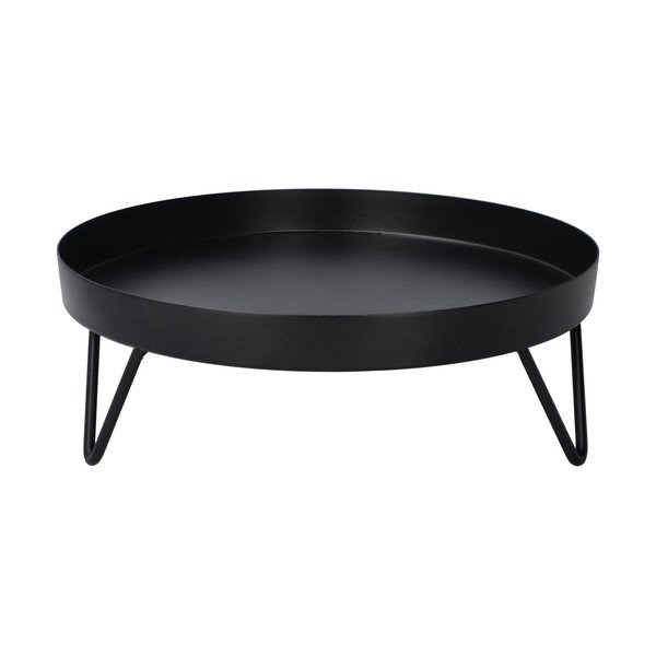Fém dekoratív tálca ø 24 cm – Dakls