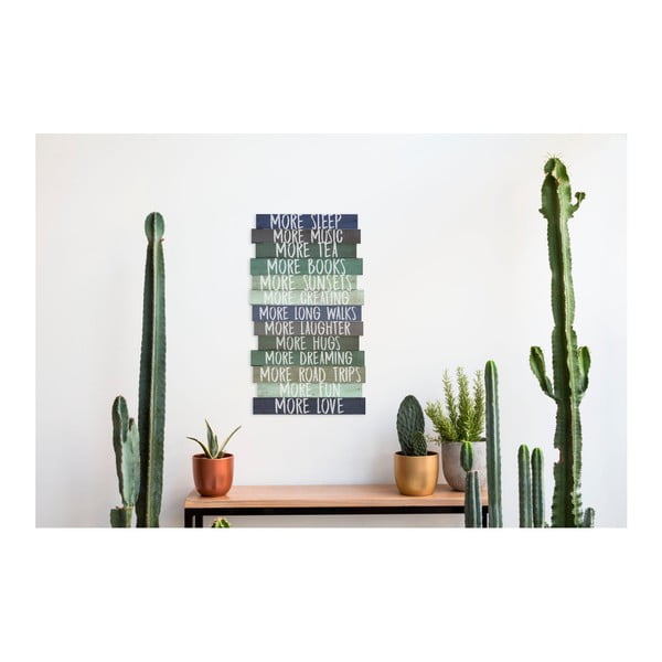 Falitábla 30x50 cm I Want More – Really Nice Things-image-1