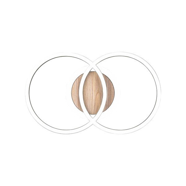 Fekete-barna LED szabályozható mennyezeti lámpa 28x46 cm Giro – Reality-image-3