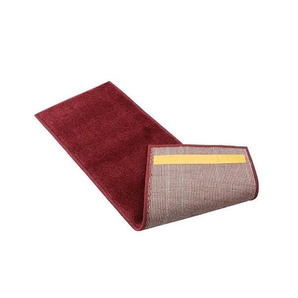 Piros lépcsőszőnyeg szett 13 db-os 22x73 cm Pure Red – Mila Home