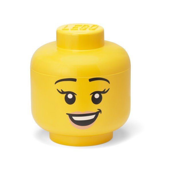Műanyag gyerek tárolódoboz Head – LEGO®-image-1