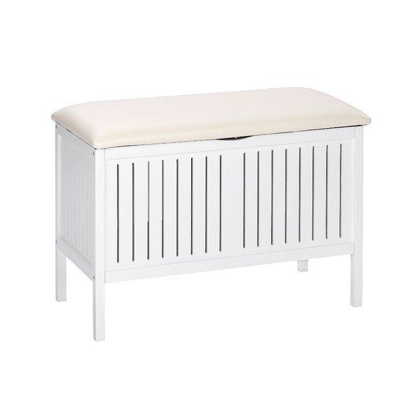 Oslo fehér tárolópad - Wenko-image-1