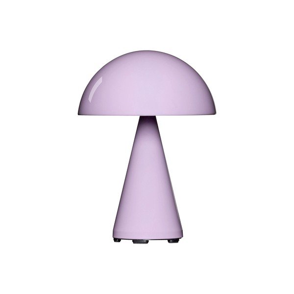 Világos rózsaszín LED dimmelhető asztali lámpa (magasság 20 cm) Mush – Hübsch