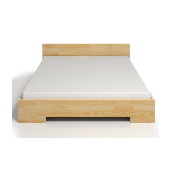 Spectrum Maxi kétszemélyes ágy borovi fenyőből, 140 x 200 cm - Skandica