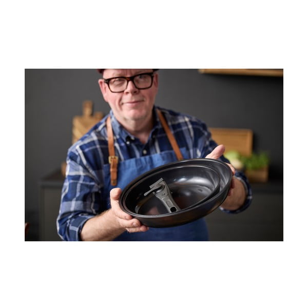 Alumínium serpenyő készlet levehető nyéllel, tapadásmentes felülettel, 2 db-os ø 28 cm – Holm-image-1