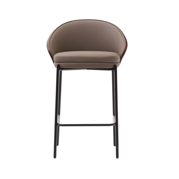 Barna bárszék (ülésmagasság 65 cm) Eamy – Kave Home-image-4