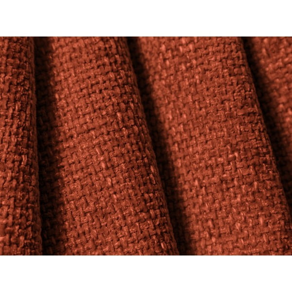 Téglavörös zsenília kanapé modul (variálható sarok) Lupine – Micadoni -image-3