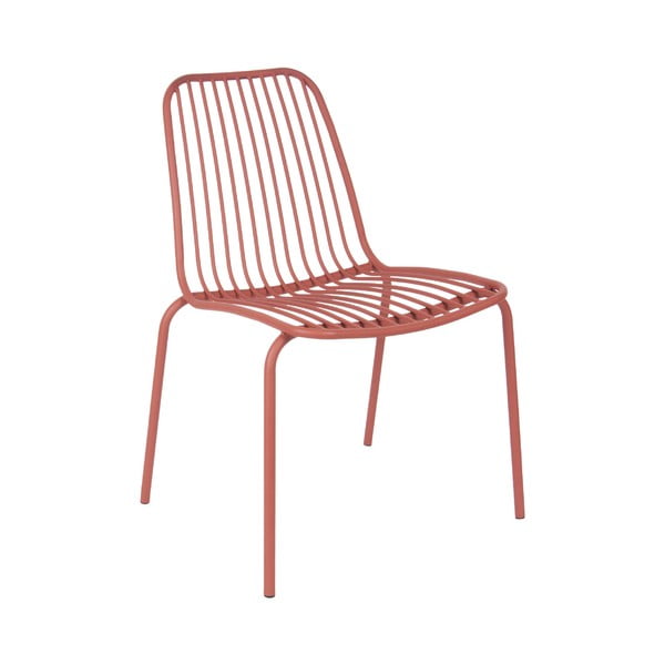 Lineate agyagvörös kültéri szék - Leitmotiv