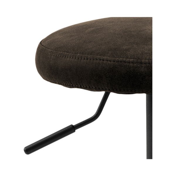 Szürke kárpitozott állítható magasságú bárszék (ülésmagasság 62 cm) Finch – Actona-image-3