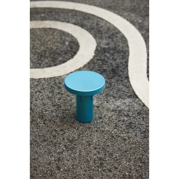 Kék LED dimmelhető asztali lámpa (magasság 20 cm) BringMe – Hübsch-image-3