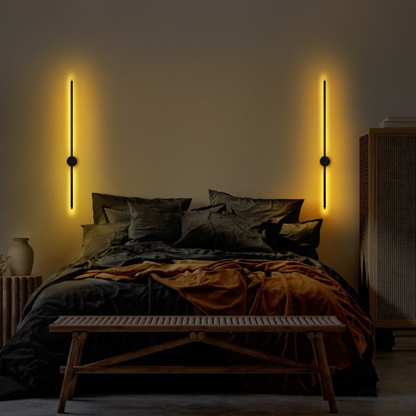 Fekete LED fali lámpa Sword – Opviq lights-image-4