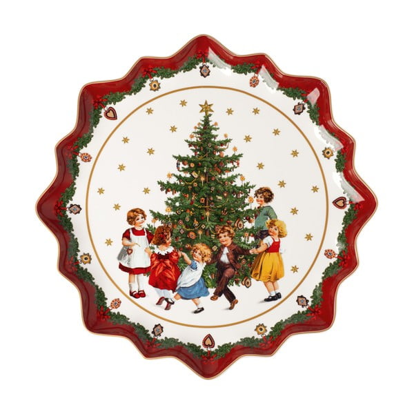 Porcelán tányér karácsonyi motívummal, ø 39 cm - Villeroy & Boch