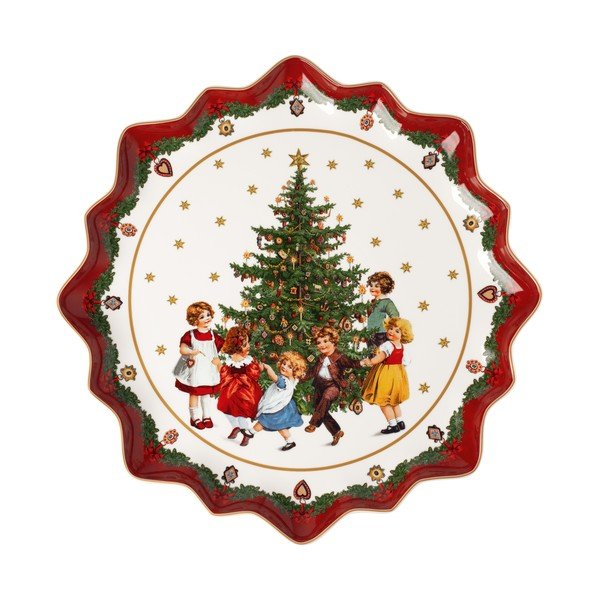 Porcelán tányér karácsonyi motívummal, ø 39 cm - Villeroy & Boch