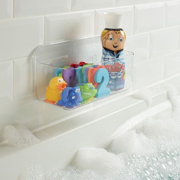 Öntapadós fürdőszobai polc Invisifix – Addis-image-1