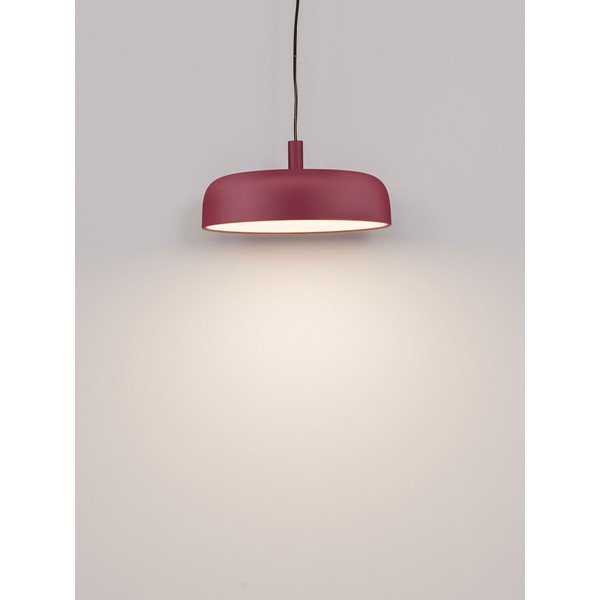 Borvörös alumínium LED dimmelhető függőlámpa ø 40 cm Noelia – Nova Luce-image-4