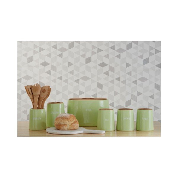 Fletcher zöld teatartó bambusz fedéllel, 800 ml - Premier Housewares-image-3