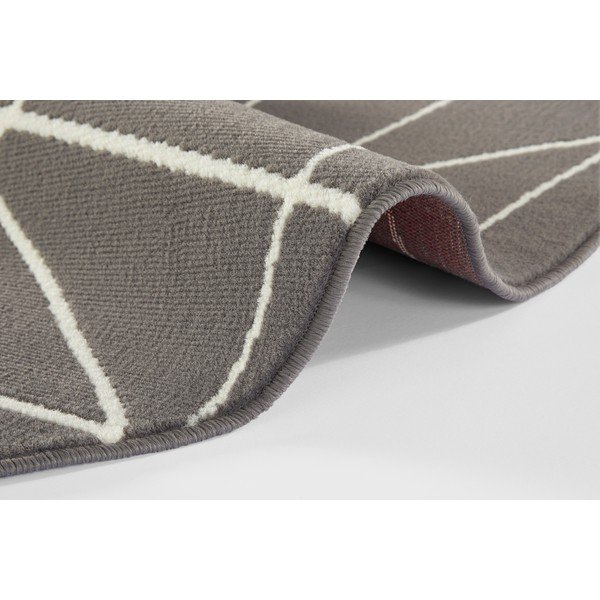 Velvet szürke kerek szőnyeg, ø 140 cm - Ragami-image-2