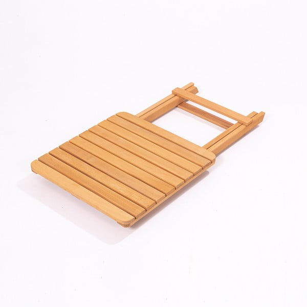 Krémszínű-natúr színű bükkfa kétszemélyes kerti lounge szett – Floriane Garden-image-2