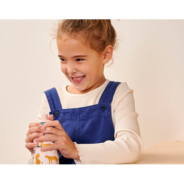 Világoszöld gyerek ivópalack 400 ml Little farm – Mepal-image-2