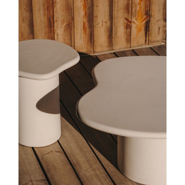 Kerti dohányzóasztal 77x83 cm Macarella – Kave Home-image-2