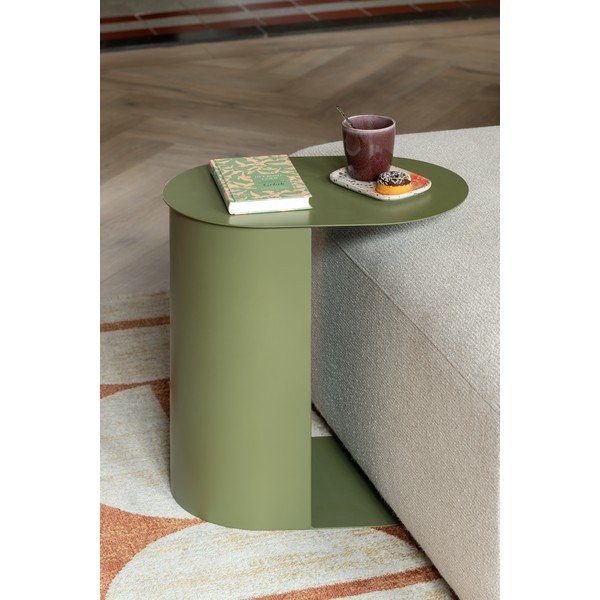 Fém tárolóasztal Riqueza Oval – Leitmotiv-image-1