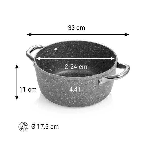 Indukciós tűzhelyhez alkalmas alumínium edény 4,4 l i-Premium – Tescoma-image-3