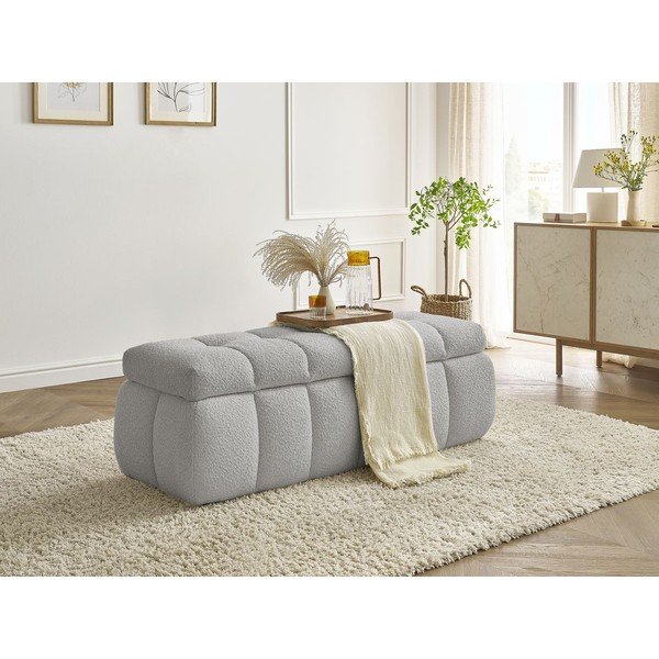 Világosszürke buklé pad Mont Blanc – Bobochic Paris-image-1