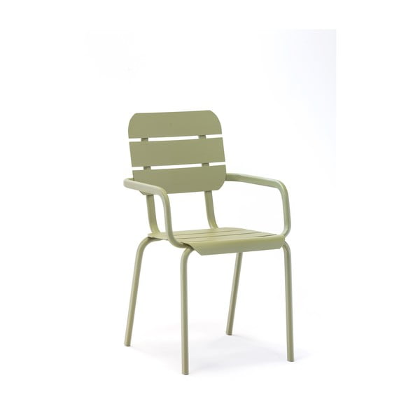 Zöld fém kerti szék szett 4 db-os Alicante – Ezeis