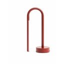 Piros fém LED asztali lámpa (magasság 30 cm) Bow – Kave Home