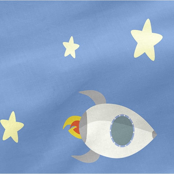 Astronaut gyerek pamut lepedő, 120 x 60 cm - Happynois-image-3