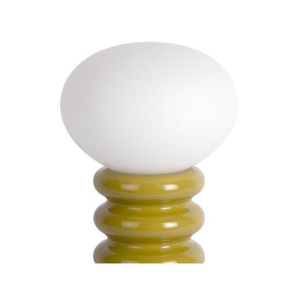 Khaki kerámia asztali lámpa (magasság 33,5 cm) Catania Aro – Leitmotiv-image-4