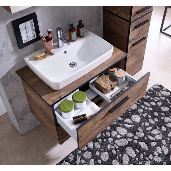 Barna munkalap tölgyfa dekorral 73x45 cm Set 374 - Pelipal-image-4