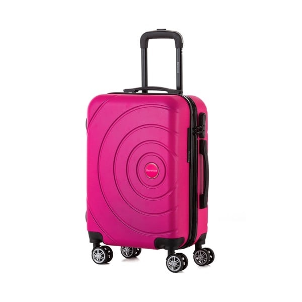 Circle rózsaszín bőrönd, 44 l - Berenice