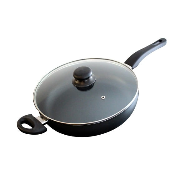 Alumínium serpeny üveg fedővel, ø 28 cm - ELO-image-1