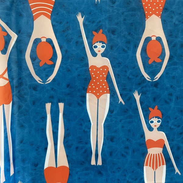 Zuhanyfüggöny 180x200 cm Baigneuses – Spirella-image-1