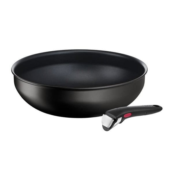 Alumínium serpenyő tapadásmentes felülettel, levehető nyéllel 29,5x35,5 cm INGENO Eco Resist L3979302 – Tefal