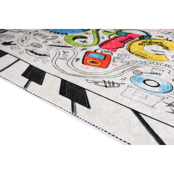 Mosható gyerek szőnyeg 80x120 cm Musical – Vitaus-image-2