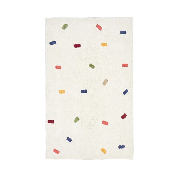 Krémszínű pamut gyerek szőnyeg 90x150 cm Epifania – Kave Home