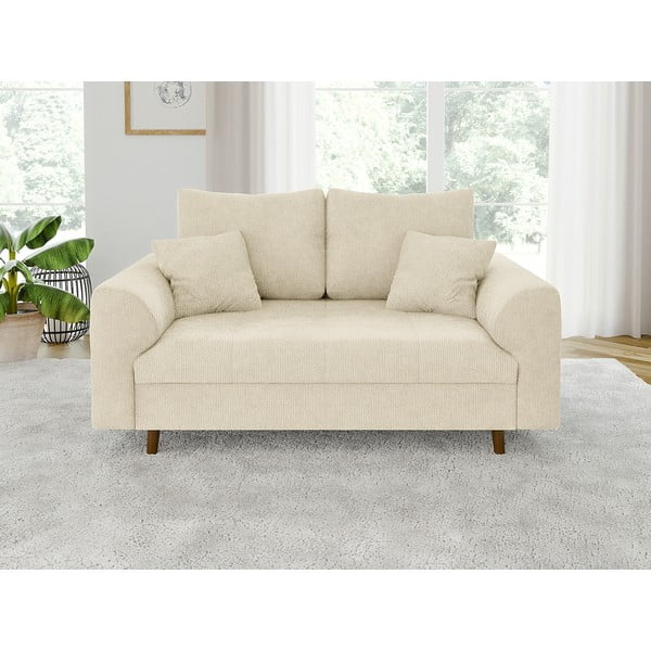 Bézs kanapé 150 cm Ariella – Ropez-image-1