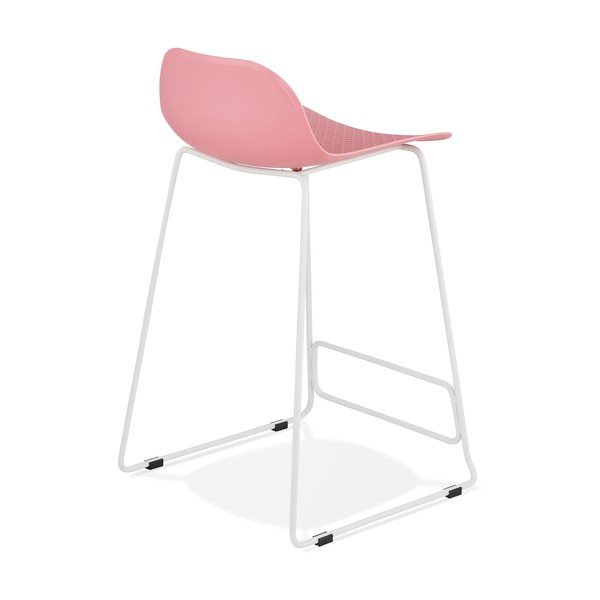 Mini rózsaszín bárszék, ülésmagasság 66 cm - Kokoon-image-4